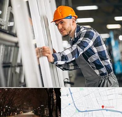 نصب توری پنجره در ابوریحان تبریز