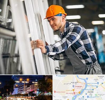 نصب توری پنجره در کیانپارس اهواز 