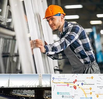 نصب توری پنجره در پارک وی 