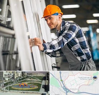 نصب توری پنجره در مرزداران تبریز