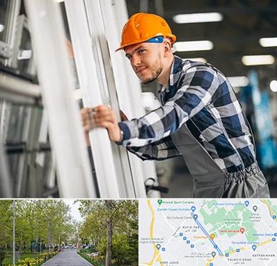 نصب توری پنجره در قدوسی غربی شیراز 