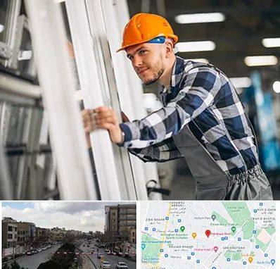 نصب توری پنجره در بلوار فردوسی مشهد 