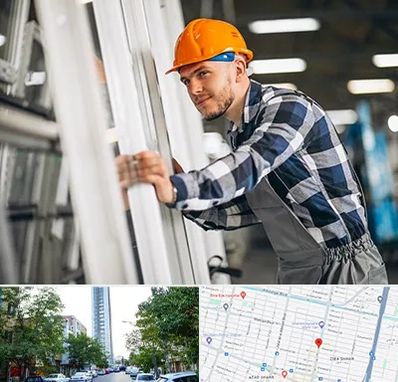 نصب توری پنجره در امامت مشهد 