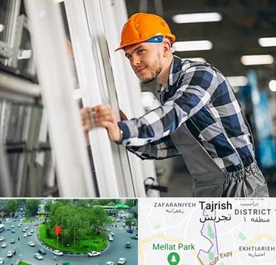 نصب توری پنجره در تجریش 