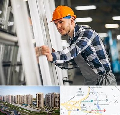 نصب توری پنجره در المپیک 