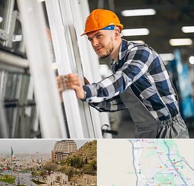 نصب توری پنجره در فرهنگ شهر شیراز 