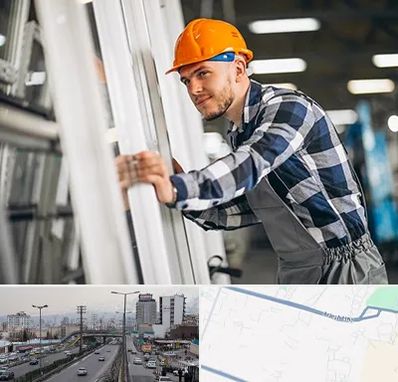 نصب توری پنجره در بلوار ارتش