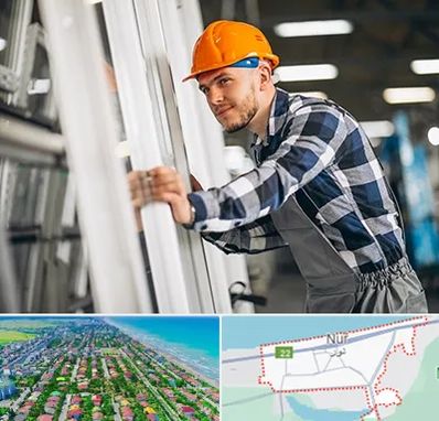 نصب توری پنجره در نور