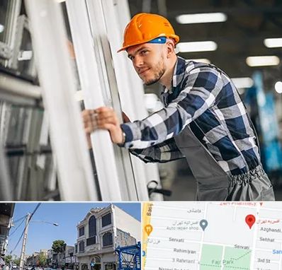 نصب توری پنجره در افسریه 