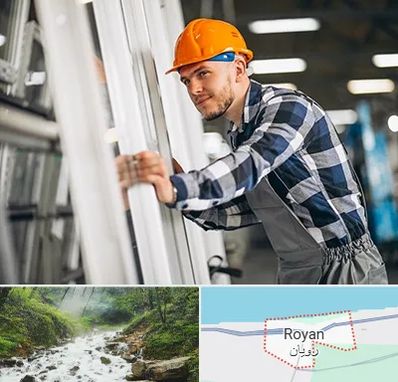 نصب توری پنجره در رویان