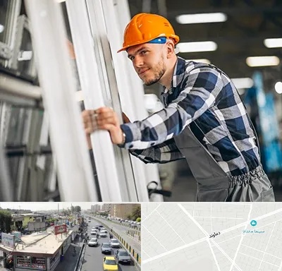نصب توری پنجره در خیابان دماوند