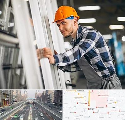 نصب توری پنجره در توحید 