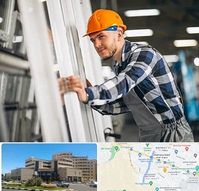 نصب توری پنجره در صیاد شیرازی مشهد 