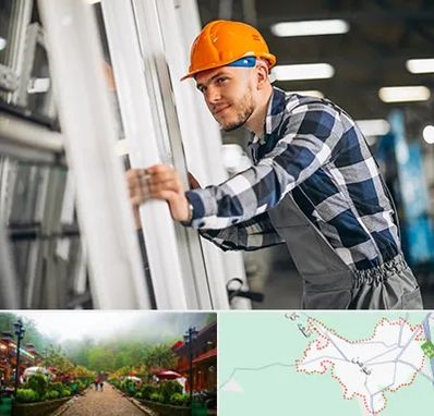 نصب توری پنجره در فومن