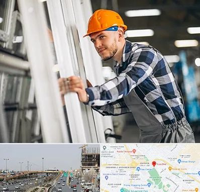 نصب توری پنجره در بلوار توس مشهد 