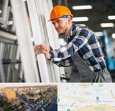 نصب توری پنجره در تهرانپارس 