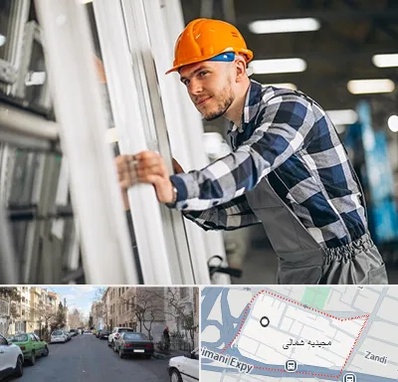 نصب توری پنجره در مجیدیه شمالی