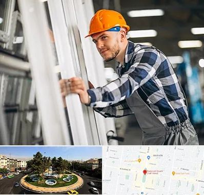 نصب توری پنجره در هفت حوض 