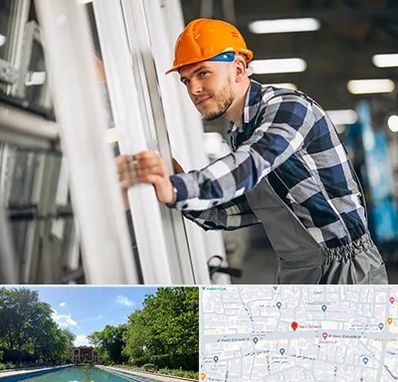 نصب توری پنجره در هشت بهشت اصفهان 