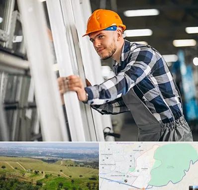 نصب توری پنجره در سوهانک