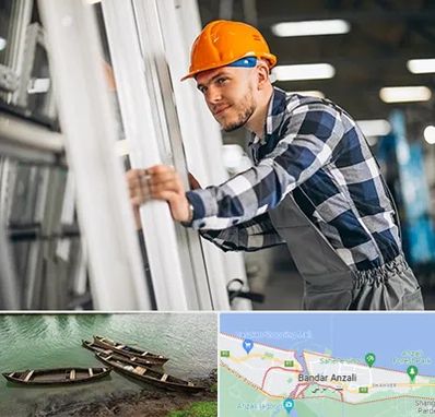 نصب توری پنجره در بندر انزلی