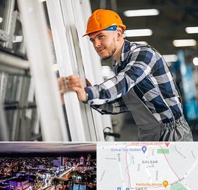 نصب توری پنجره در گلسار رشت 