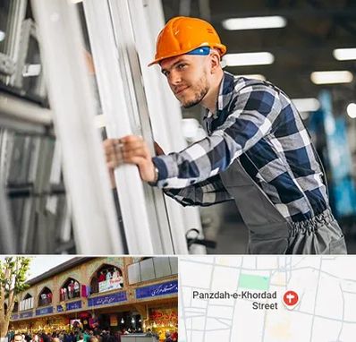 نصب توری پنجره در 15 خرداد