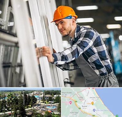 نصب توری پنجره در رودسر