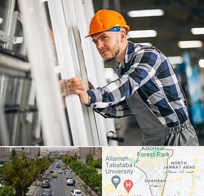 نصب توری پنجره در شهران 