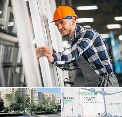 نصب توری پنجره در آپادانا