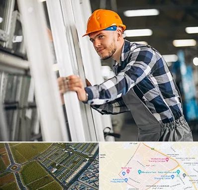 نصب توری پنجره در الهیه مشهد 