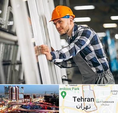 نصب توری پنجره در صادقیه 