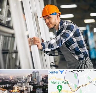 نصب توری پنجره در الهیه 