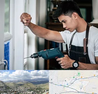 تعمیر درب و پنجره دوجداره در رودهن