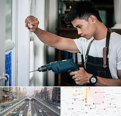 تعمیر درب و پنجره دوجداره در توحید 