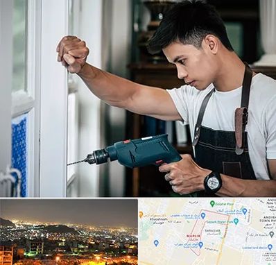 تعمیر درب و پنجره دوجداره در مارلیک کرج 