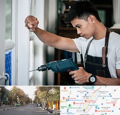 تعمیر درب و پنجره دوجداره در شریعتی 