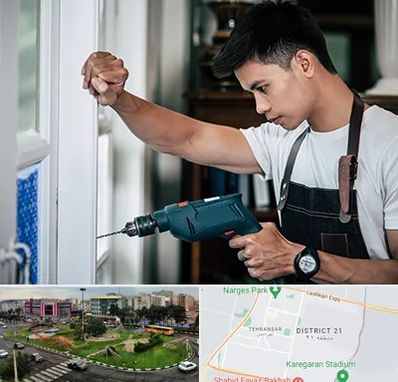 تعمیر درب و پنجره دوجداره در تهرانسر 