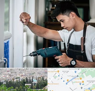 تعمیر درب و پنجره دوجداره در محلاتی شیراز 