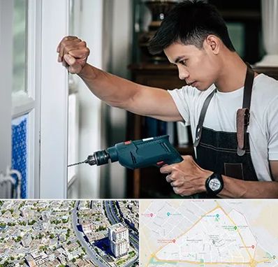 تعمیر درب و پنجره دوجداره در قاسم آباد مشهد 