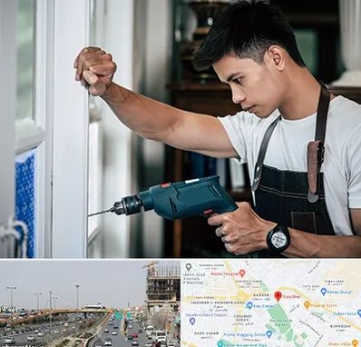 تعمیر درب و پنجره دوجداره در بلوار توس مشهد 