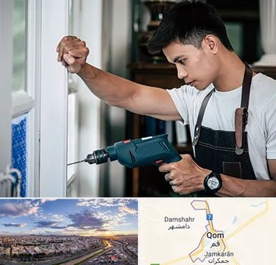 تعمیر درب و پنجره دوجداره در قم