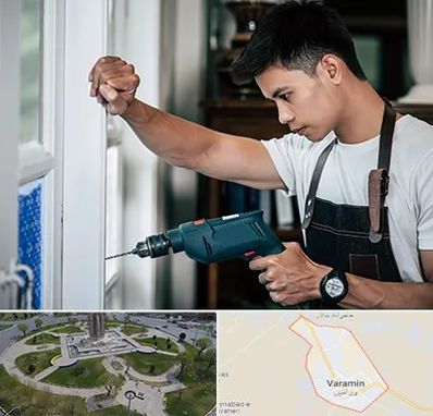 تعمیر درب و پنجره دوجداره در ورامین