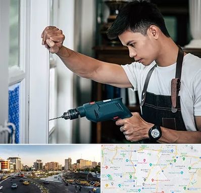 تعمیر درب و پنجره دوجداره در منطقه 7 تهران 