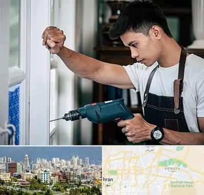 تعمیر درب و پنجره دوجداره در شرق تهران 