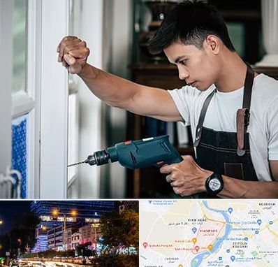 تعمیر درب و پنجره دوجداره در کیانپارس اهواز 