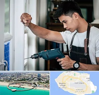 تعمیر درب و پنجره دوجداره در کیش