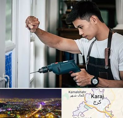 تعمیر درب و پنجره دوجداره در کرج