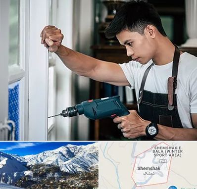 تعمیر درب و پنجره دوجداره در شمشک