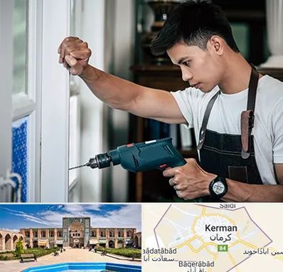 تعمیر درب و پنجره دوجداره در کرمان